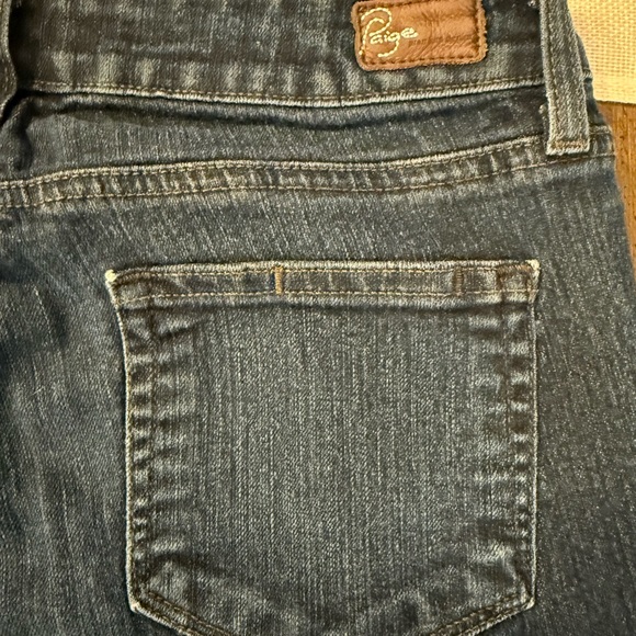 PAIGE Dark Blue Skinny Jeans - Picture 4 of 5